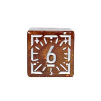 Juego De Dados TRPG Clásico 7 Piezas Tablero De Alivio De Runas Transparentes Para Juegos De Mesa Y RPG Poliedros - details 2