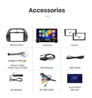Junsun X8 11.5“ 2K 2000*1200 QLED CarPlay inalámbrico Android Auto radio para  Toyota RAV4 4 2001 2002 2003 2004 2005 2006 2007 2008 2009 2010 2011 2012 2013 2014 2015  de coche  autoradio multimedia - details 22