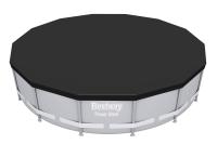 Cobertor Solar Lona Superior BESTWAY para Piscina Desmontable de varias medidas y modelos: rectangular, ovalado y circular de fácil instalación sobre el borde de la piscina. La lona evita que el agua se ensucie y lo calienta, en cierta medida. - details 12