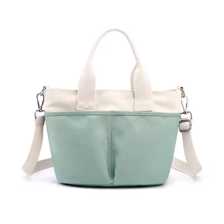 Bolso Bandolera Lona para Mujer de Media Capacidad Bolso de Mano Bolso de Ocio Bolso Shopper Moda Multifuncional - 1