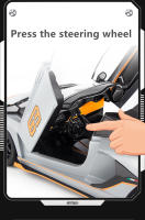 Coche De Escala 1:18 Aventador SVJ De Aleación Modelo De Coche Deportivo Metálico Con Sonido Y Luz Juguete Para Niños Regalo De Cumpleaños - details 12
