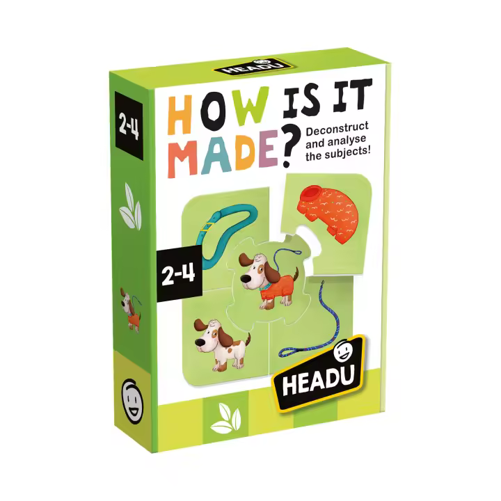 Headu - How Is It Made?  Puzzle 2 Años 30 Piezas  Juegos Educativos Niños 2 Años A 4  Puzles Niños 2 Años A 4 Años  Regalo Niño 2 Años O Más - 1