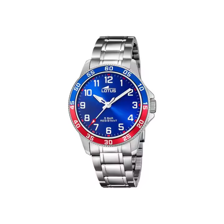 RELOJ LOTUS 18786/1 JUNIOR COLLECTION NIÑO COMUNION ACERO AZUL - 1