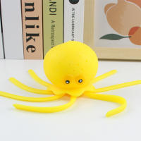 Octopus De Agua Squeezable Juguete De Alivio Del Estrés Para Baño Y Piscina Decoración De Verano Juguete De Silicona Unisex - details 11
