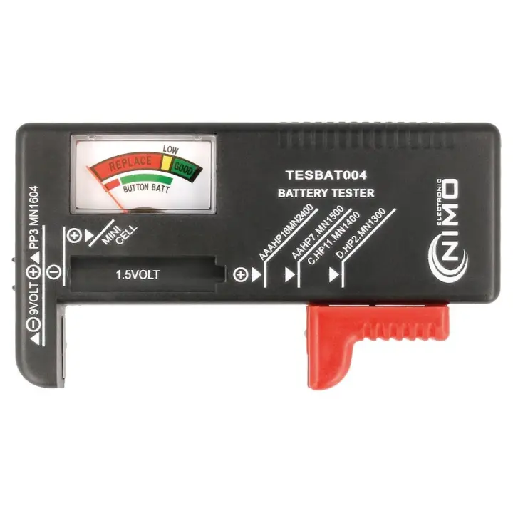 Comprobador de baterías 1.5V y 9V - 1