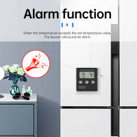 Termómetro Digital LCD Para Congelador Y Nevera Rango De Temperatura -50~110 Grados Mini Termómetro Para Nevera Y Refrigerador - details 6