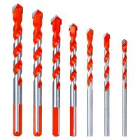 Juego De Brocas De Impacto De Carburo Para Mosaico De Vidrio Cerámica Concreto Ladrillo Herramientas De Perforación Triangular 3-12mm - details 1