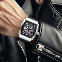 Reloj De Cuarzo Para Hombre Nueva Moda Casual Con Correa De Silicona Reloj De Pulsera Con Calendario Resistente Al Agua - details 2