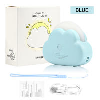 Luz Nocturna De Nube Creativa Blanca Y Azul Para Dormitorio Y Niños Luz LED Mini USB Sin Cable Forma De Nube Adorable Regalo Original Con Batería Incluida - details 11