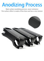RIRO Tímbrido De Bicicleta Ultraligero De Aluminio Forjado/CNC Con Espaciador Para Manillar De Carretera 80/90/100MM - details 4