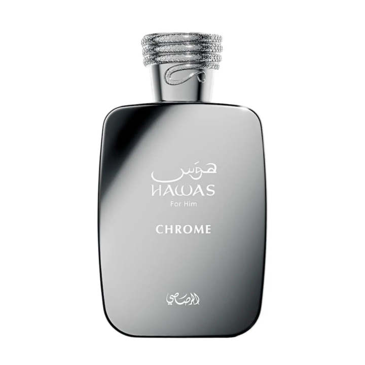 Hawas Chrome de Rasasi – Eau de Parfum Masculino 100 ml | Aromático Fresco y Especiado — oferta en Miravia