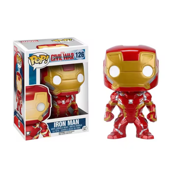 Funko Pop Marvel Capitan America Civil War Iron Man 7224 126 - 1