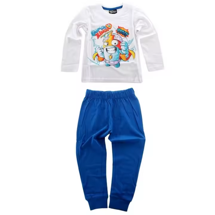 Pijama largo SuperZings 67242 blanco Niño - 1