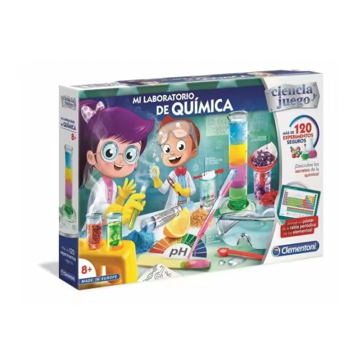 Clementoni Laboratorio de Química: Kit de Experimentos para Niños +9 Años - 1