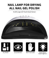 Lámpara LED UV SUN X7 MAX Para Uñas Con 57LEDs Secado De Esmalte De Gel Inteligente Sensor Automático Tiempo De 10-60 Segundos Tamaño 23.6*21*11.5cm Secador Profesional De Uñas - details 1