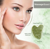 Juego De Herramienta De Masaje Facial Y Cuerpo Dispositivo De Belleza Stone Verde Exquisito Para Cuidado De La Piel Scraping Sheet - details 2