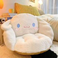 Cojín Antideslizante Aoger Tamaño Grande De Kuromi Y Cinnamoroll De Sanrio Para Sala De Estar Y Oficina Cubierta De Plush Negro Y Blanco PP Algodón Relleno - details 5