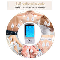 Estimulador Muscular TENS EMS Con Carga USB 16 Modos Doble Canal Masajeador Eléctrico De Pulso Para Alivio Del Dolor - details 7