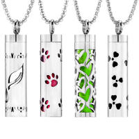 Collar Diffusor De Aromaterapia Colgante De Acero Inoxidable 316L Locket Aroma Perfume Aceites Esenciales Collar Diffusor De Moda Unisex - details 8