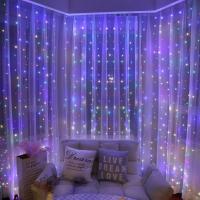 Luces De Encaje LED Para Ventanas Y Navidad 6Mx3M 3Mx3M Con Cable USB Decoración De Año Nuevo 2025 Luz Faeira Para Festividades - details 8