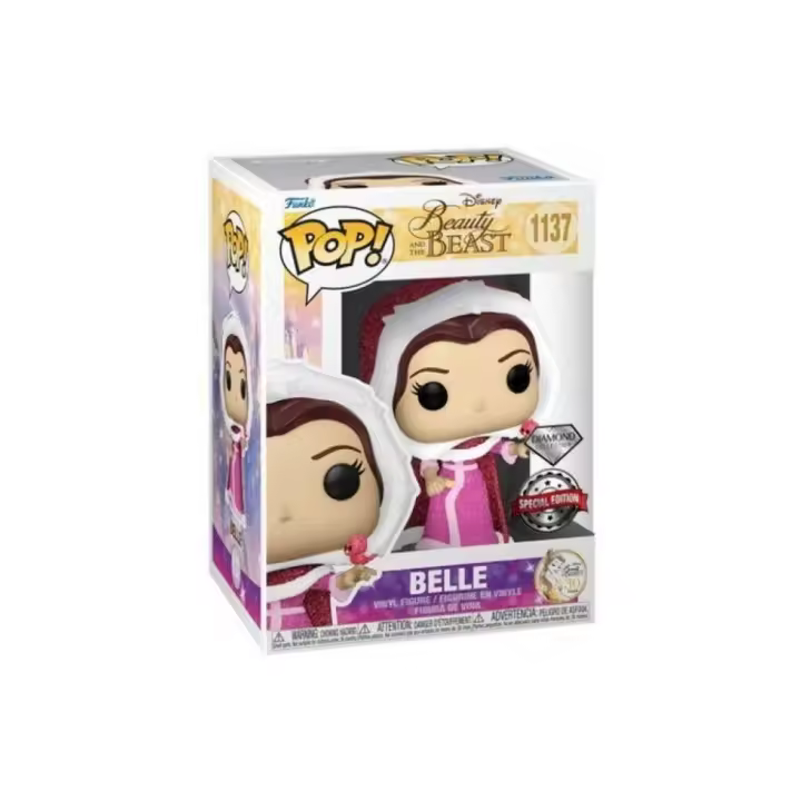 Figura POP Disney La Bella y la Bestia Belle Exclusive - 1