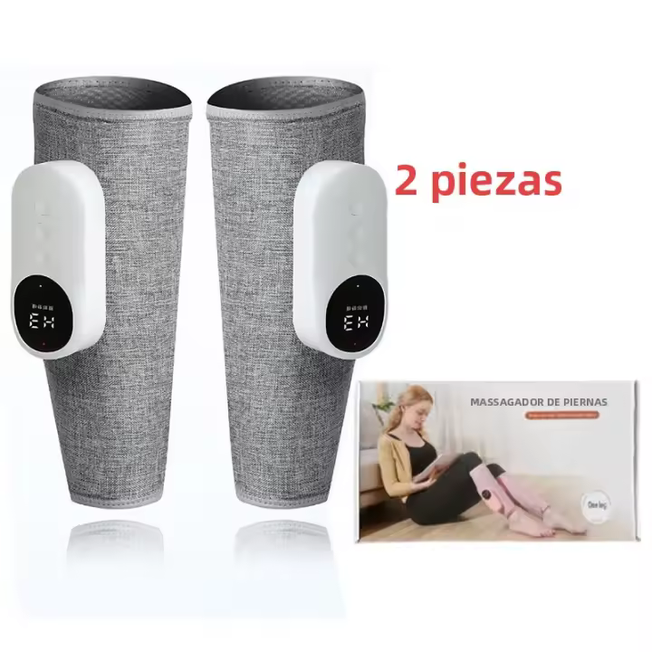Masajeador Eléctrico De Pierna Con Compresión De Aire Profundo Y Masaje De Rodillos Para La Salud Y El Belleza Promueve La Circulación Sanguínea - 1