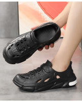 Nuevos Zapatos De Jardín Para Hombre Verano Ligeros Y Cómodos Sandalias Deportivas Y Casuales EVA Integrado Perforado Para Playa - details 20
