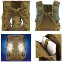 40L Large Capacity Tactical Backpack  Military Waterproof Nylon Men Women for Hiking Sports Hunting Camping Trekking Cycling Climbing - details 2