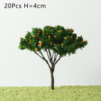 20Pcs Árboles De Escala Para Modelos De Ferrocarril Y Micro Paisaje Diorama Decoración De Callejones Y Edificios Para Juguete De Regalo Para Niños - details 4