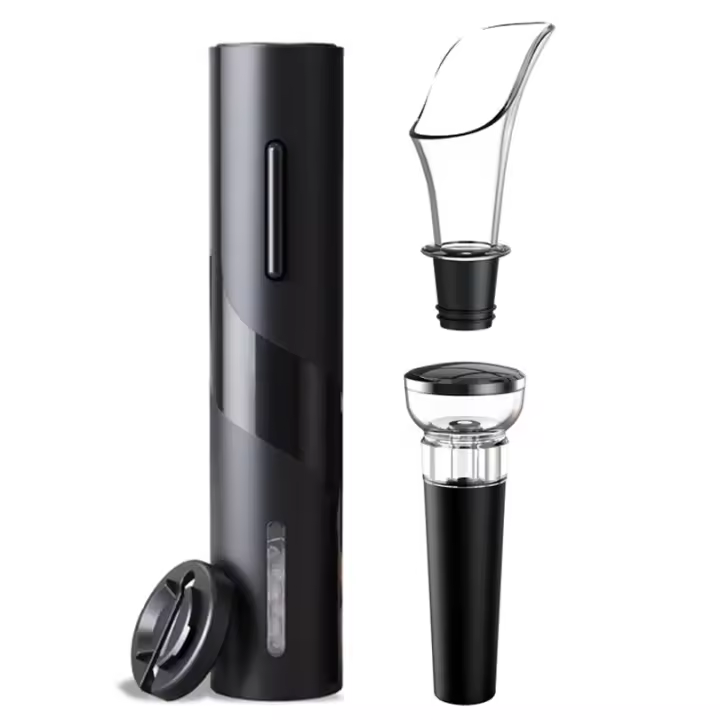 Apretador De Botellas Eléctrico Automático Para Vino Tinto Cortador De Sellado De Botellas Accesorios De Cocina Gadgets - 1