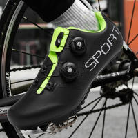Zapatos De Ciclismo 2025 Para Hombres Y Mujeres Zapatillas De Deporte Carbono Con Placas SPD Para Bicicleta De Carretera Y Montaña Zapatillas De Carreras Planas - details 6
