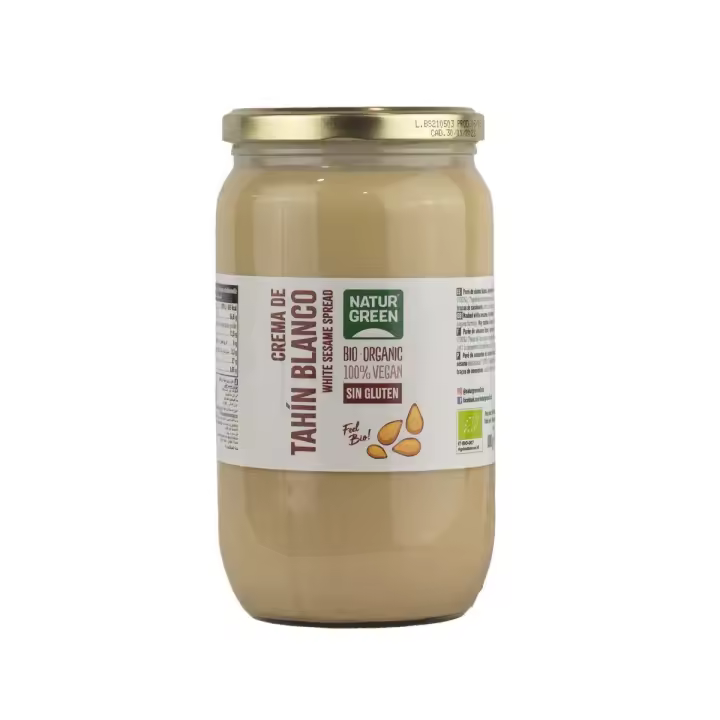 Crema de Tahin Blanco sin gluten Naturgreen - 1