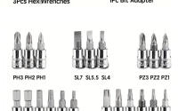 Kit De Herramientas De Reparación De Coche 46pcs Juego De Destornilladores De 1/4 Pulgada Conjunto De Llaves De Torque Y Destornillador Herramienta Mecánica Para Reparación Doméstica Y Automotriz - details 4