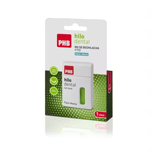 Phb Hilo Dental PHB con Fluor y Menta - 50m - No Se Deshilacha - 1