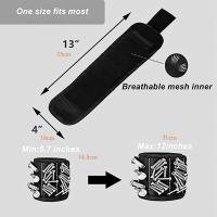 Brazalete Magnético Para Agarre De Tornillos Clavos Bits De Perforación Herramienta De Brazalete Con Fuertes Magnetismo Regalos Cool Para Hombres Y Mujeres - details 3
