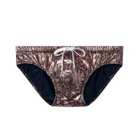 Short De Baño Para Hombre Con Acolchado Y Push up Estilo Sexy Verano Playa Surf Ropa De Playa Traje De Baño Con Patrón De Flores - details 16