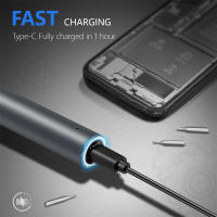 Juego De Destornilladores Eléctricos De Precisión 28 En 1 Sin Cable Mini Herramienta De Reparación Con 24 Piezas Magnéticas 2 Configuraciones De Torque 3 Luces LED - details 5