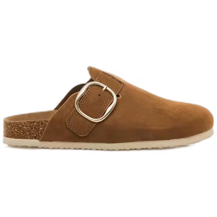Zuecos Mustang  para mujer en color marron - 1