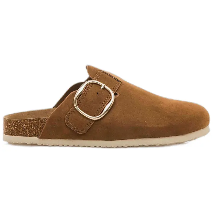 Zuecos Mustang  para mujer en color marron - 1
