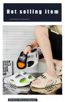 Zapatillas De Masaje Para Hombre Sandalias De Interior Y Exterior Para La Playa Zapatos Casuales Con Suela Cómoda Tamaño True Fit Para Verano - details 0