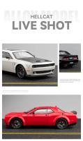 Modelo De Coche De Acción Maisto Dodge Challenger SRT Hellcat Redeye 1:24 Escala Metal Para Coleccionistas Y Decoración De Escritorio - details 12