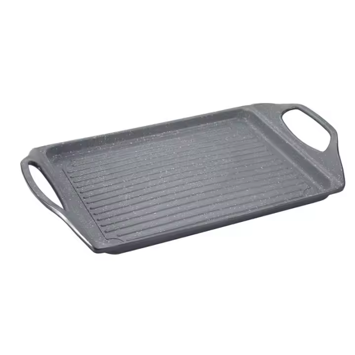 Asador 45x27cm Aluminio Fundido Inducción Lava San Ignacio - Barbacoa Multiuso - 1