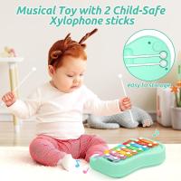 Juguetes para niños de 1 año, piano de Madera 2 en 1, instrument musical, adecuado para niños de 2 3 años - details 2