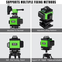4D 16 líneas nivel láser verde autonivelante 360 regalo para hombres Cruz Horizontal y Vertical nivel láser verde súper fuerte - details 4