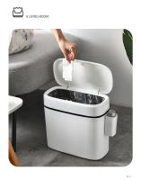 Bandeja De Basura De Cocina Grande Capacidad 10/12L Impermeable Tipo Empuñadura Para Cocina Y Baño Recipiente De Residuos - details 11