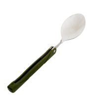 Conjunto De Utensilios De Acero Inoxidable Plegables Para Camping Y Picnic: Cuchillo Cucharón Tenedor Yspork Mochila Larga - details 6