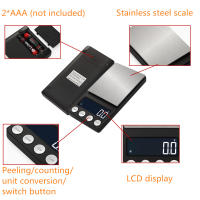 Báscula Electrónica Digital De Precisión Para Joyería Y Diamantes JUANJUAN 200/500g Con Pantalla LCD Adecuada Para Cocina - details 0