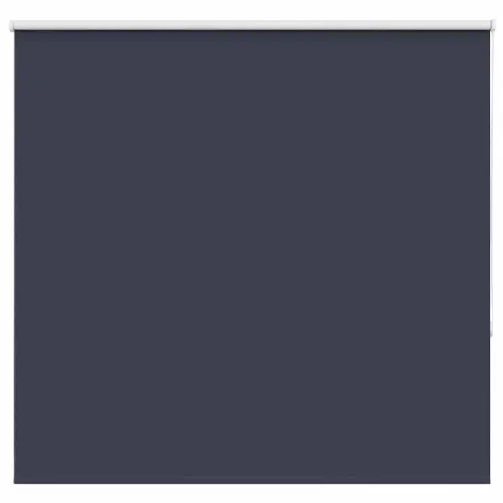 vidaXL Estor Enrollable Opaco marino 145x130 cm Tela Ancho 141,6 cm - 1
