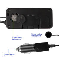 Termómetro Digital LCD Para Coche DC 12V Con Cable De Probedor De 1.5M Sensor De Temperatura Impermeable Para Interior Y Exterior - details 13