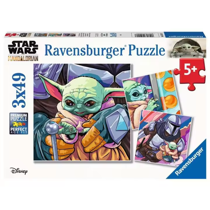 Ravensburger The Mandalorian: Grogu Moments Puzzle rompecabezas 49 pieza(s) Cómics - 1